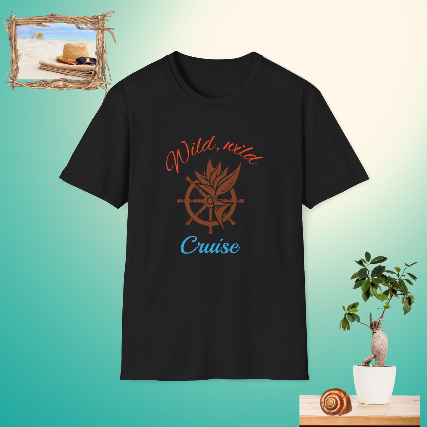 Wild Cruise Unisex Softstyle T-Shirt - Perfect for Summer Adventures