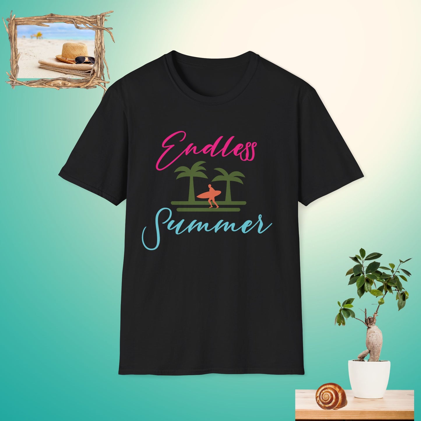 Summer Without End Beach Lovers T-Shirt