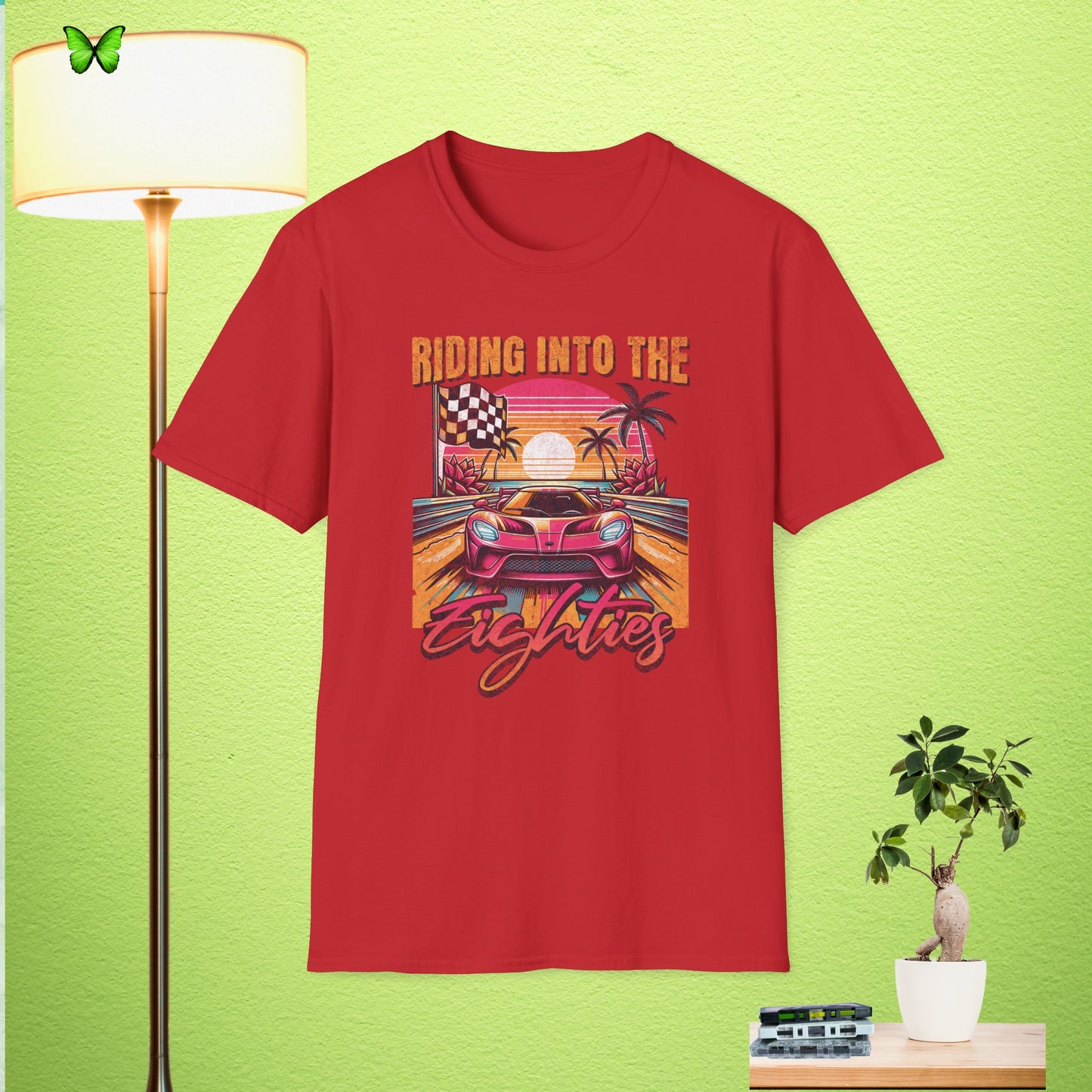 Retro Racing Unisex Softstyle T-Shirt