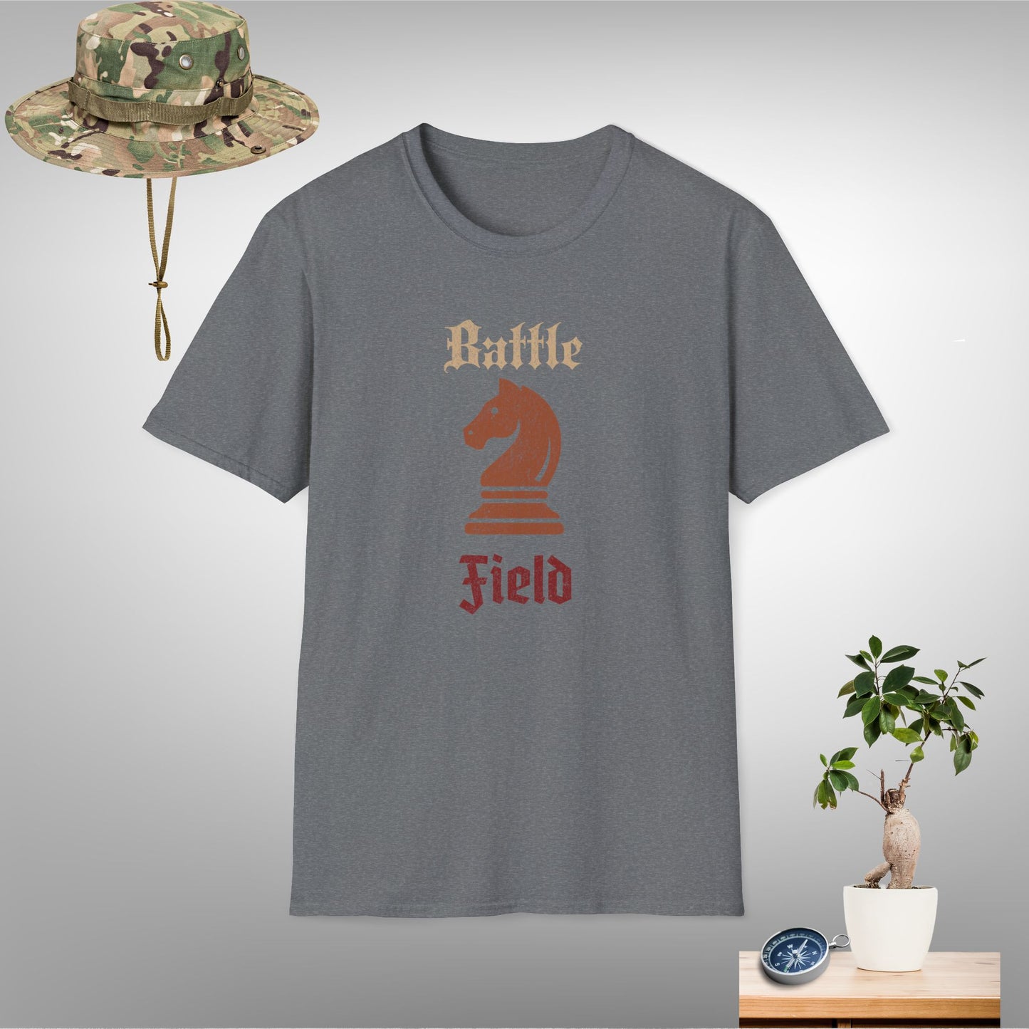 Battlefield Knight Unisex Softstyle T-Shirt