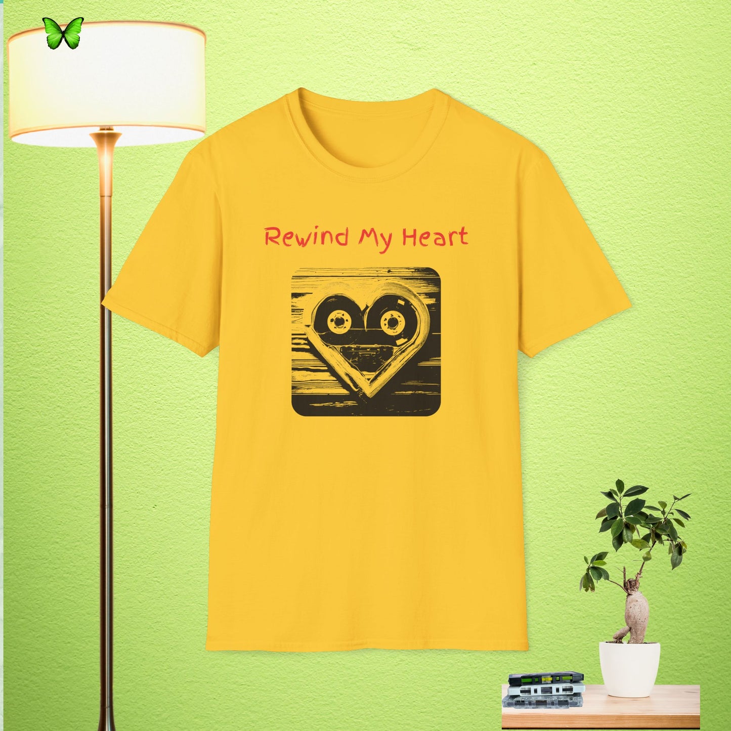 'Rewind My Heart'  Softstyle T-Shirt