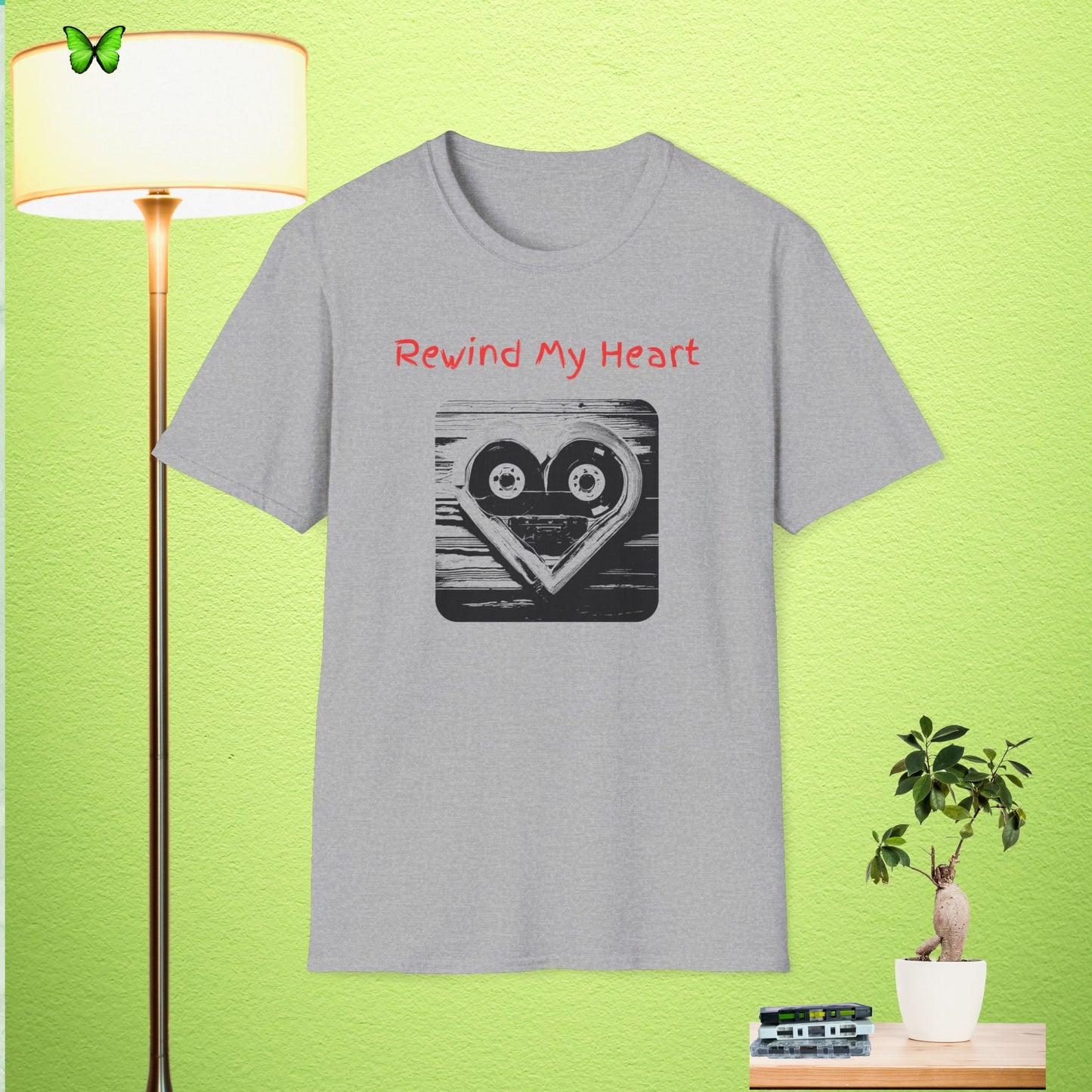 'Rewind My Heart'  Softstyle T-Shirt