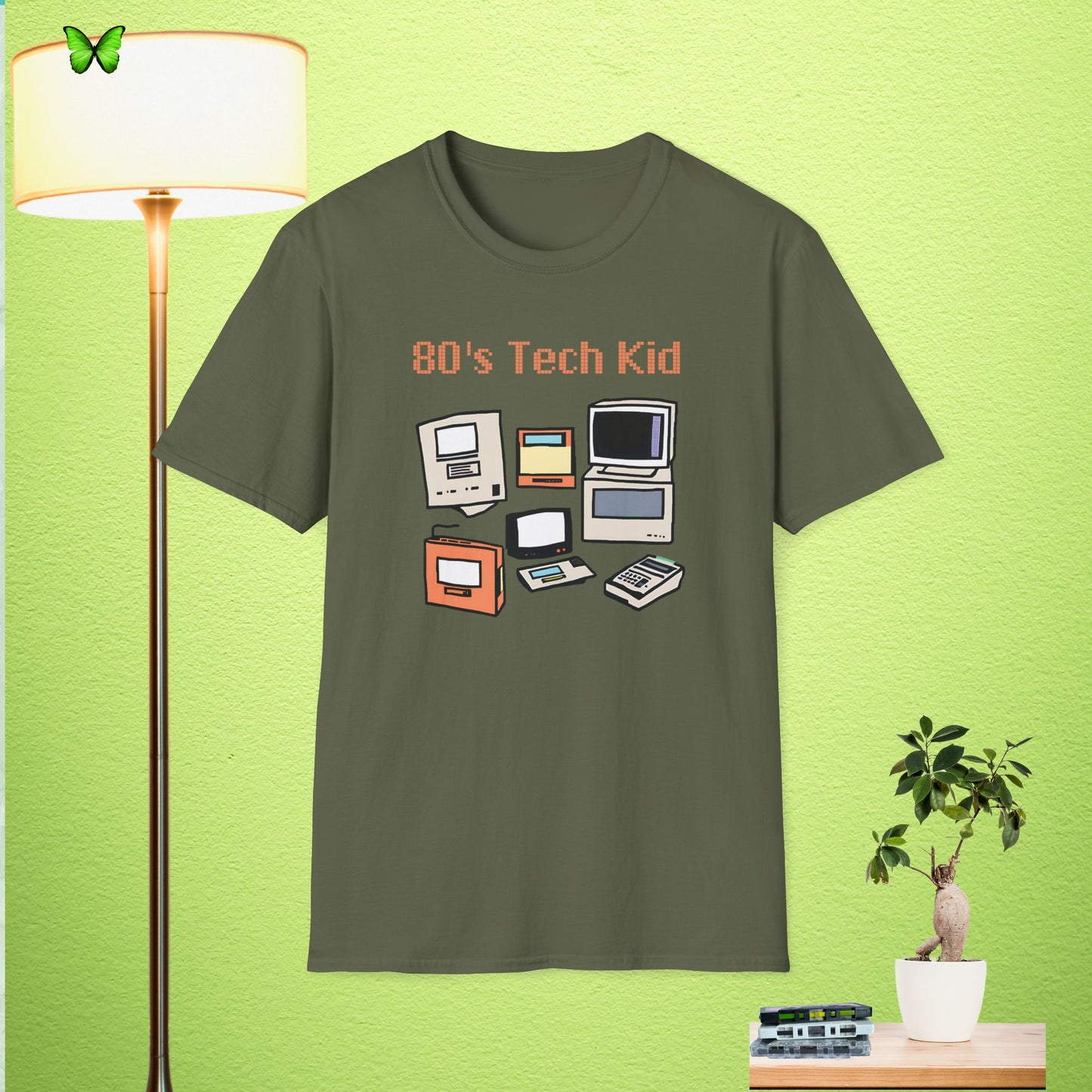 80's Tech Kid Unisex Softstyle T-Shirt