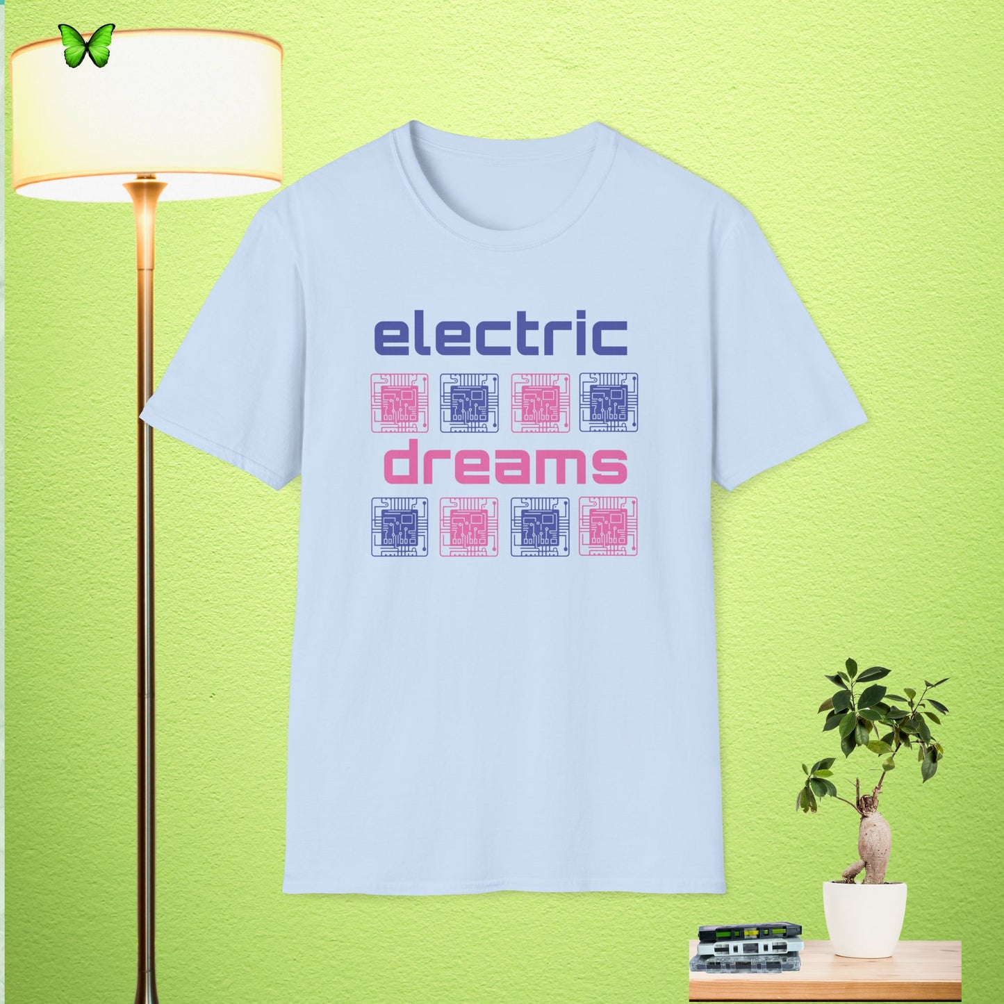 Electric Dreams Unisex Softstyle T-Shirt