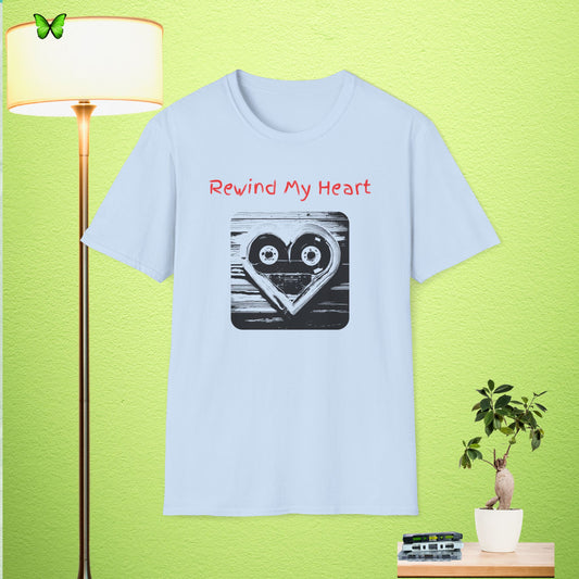 'Rewind My Heart'  Softstyle T-Shirt