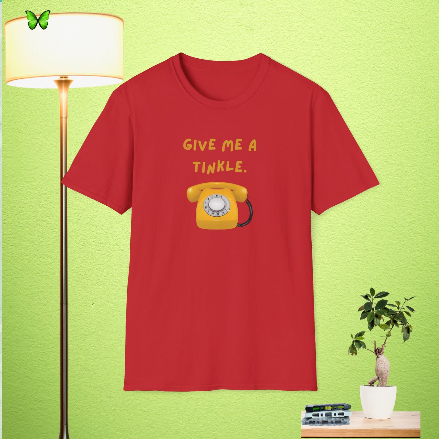 Funny Give Me a Tinkle Unisex Softstyle T-Shirt