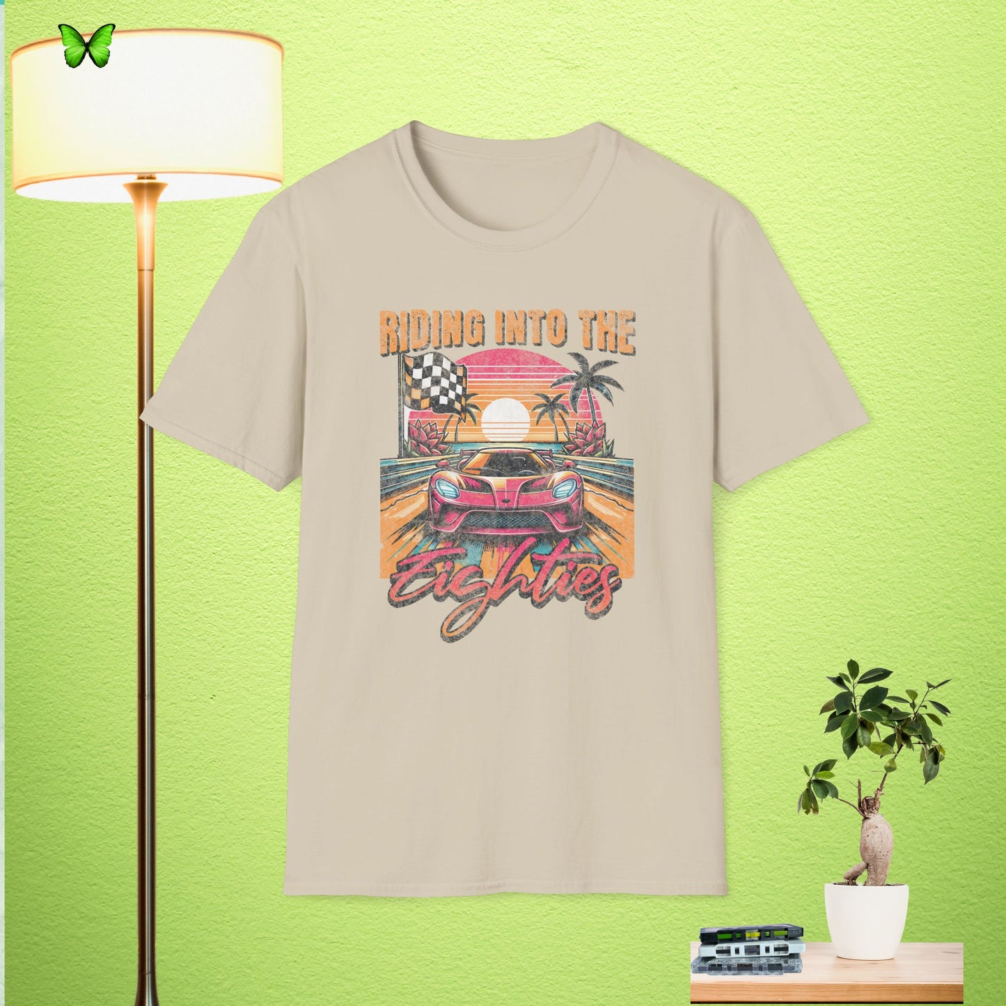 Retro Racing Unisex Softstyle T-Shirt