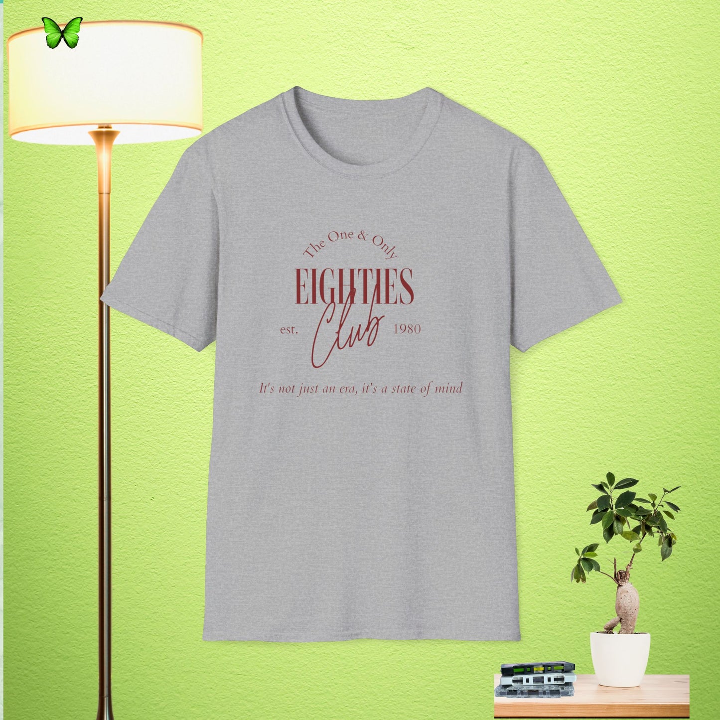 "EIGHTIES Club" Unisex Softstyle T-Shirt