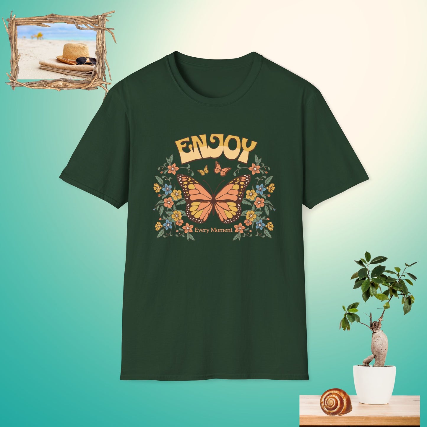 Enjoy Every Moment Butterfly T-Shirt