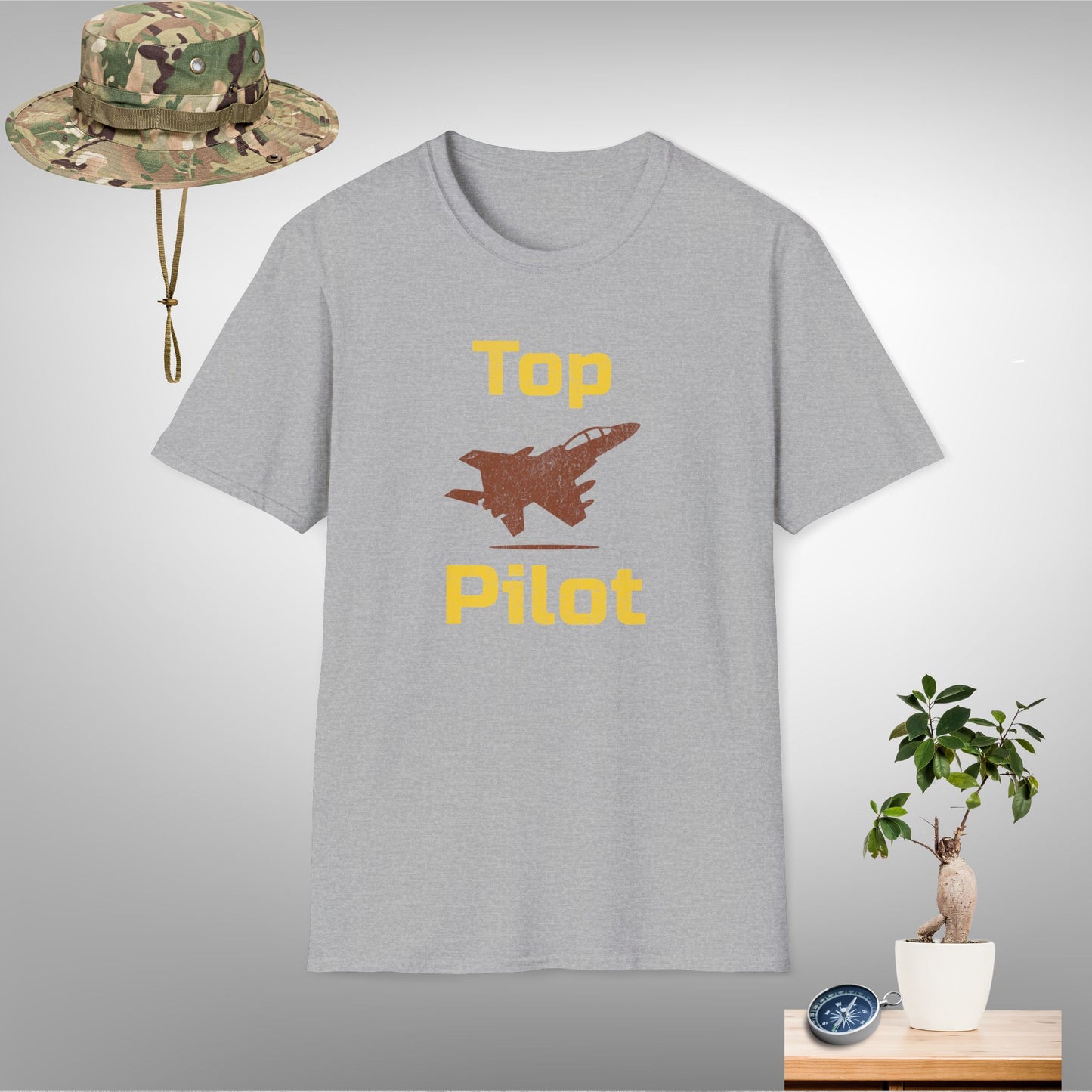 Top Pilot Unisex Softstyle T-Shirt