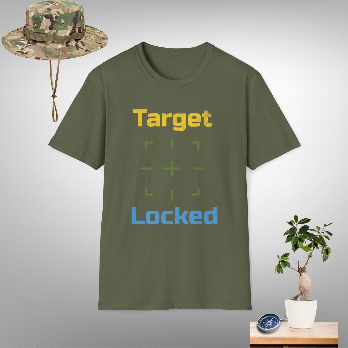 Target Locked Unisex Softstyle T-Shirt