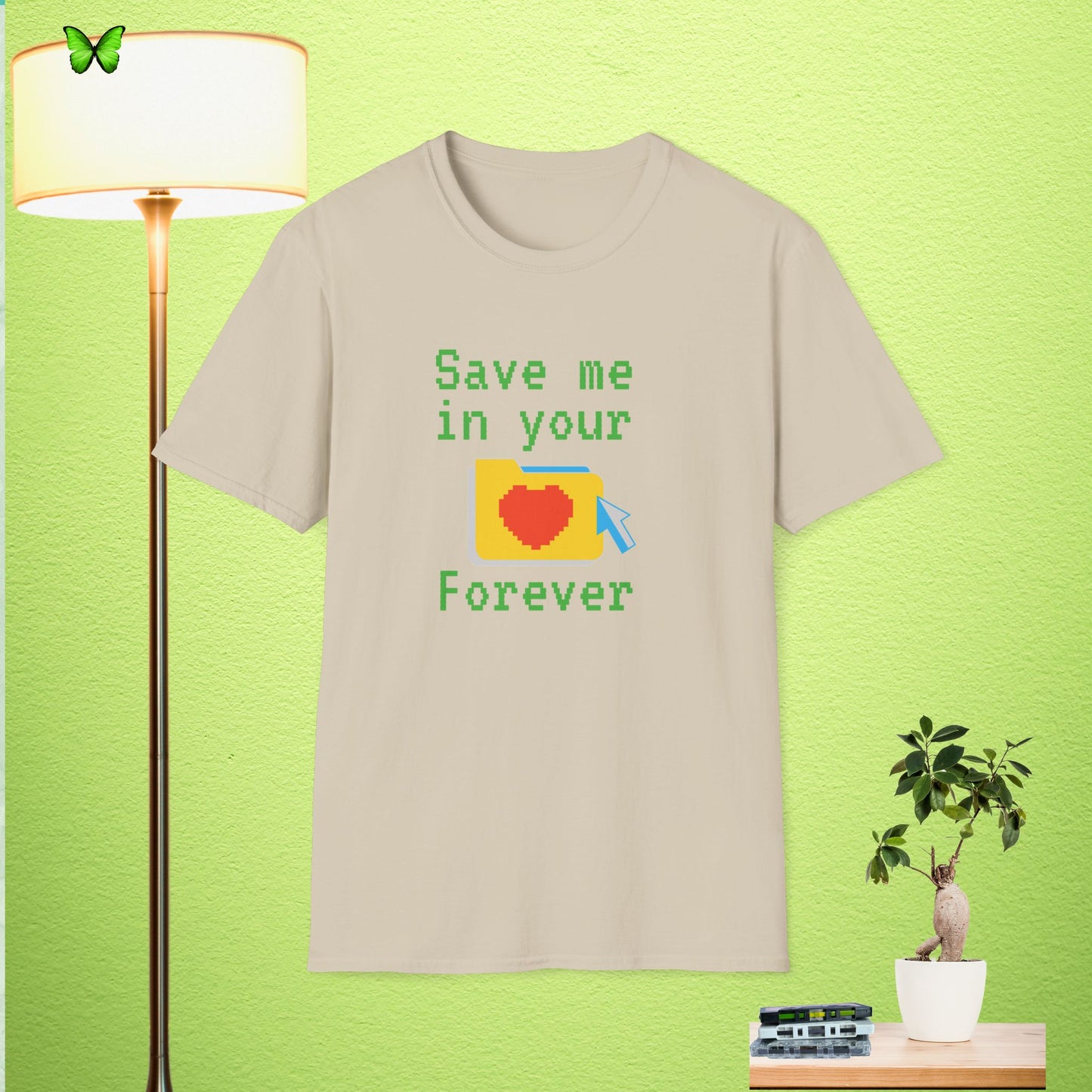 Save Me in Your Folder Forever Unisex Softstyle T-Shirt