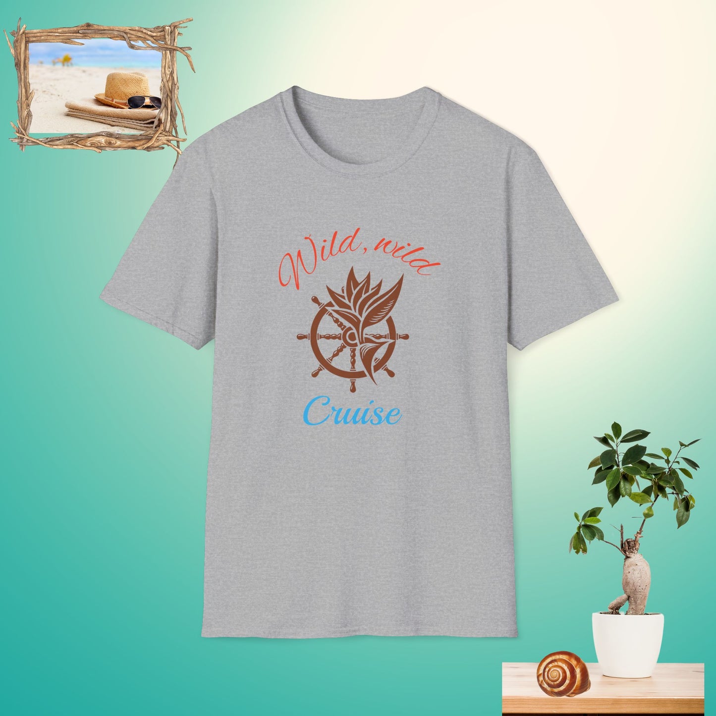 Wild Cruise Unisex Softstyle T-Shirt - Perfect for Summer Adventures