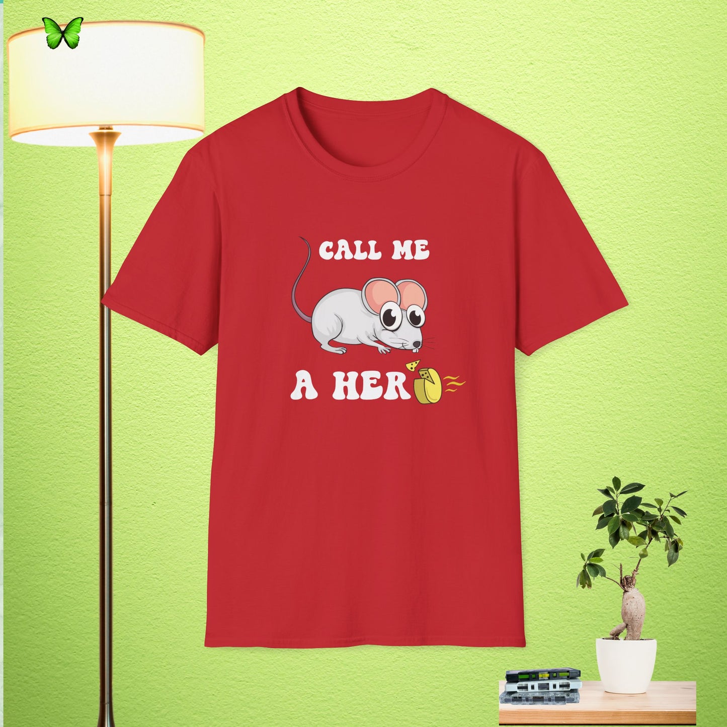 Call Me A Hero Unisex Softstyle T-Shirt