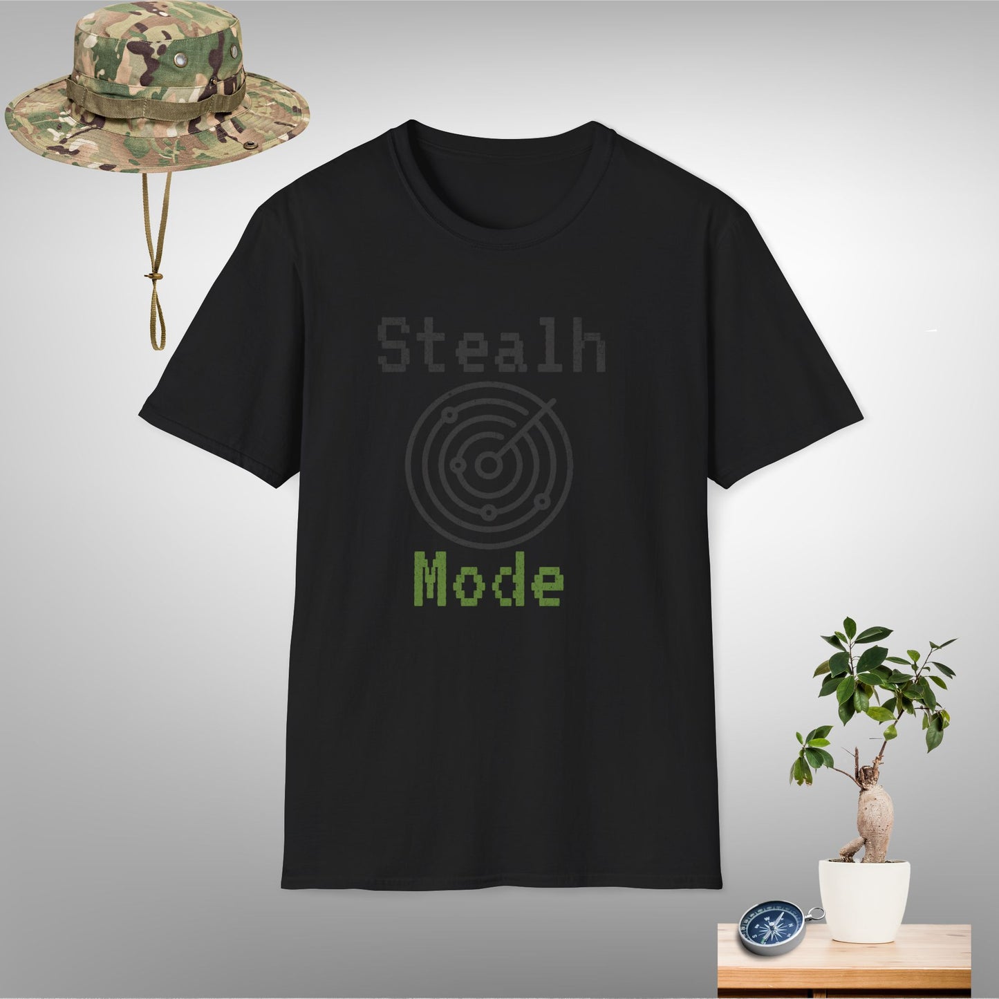 Stealth Mode Unisex Softstyle T-Shirt