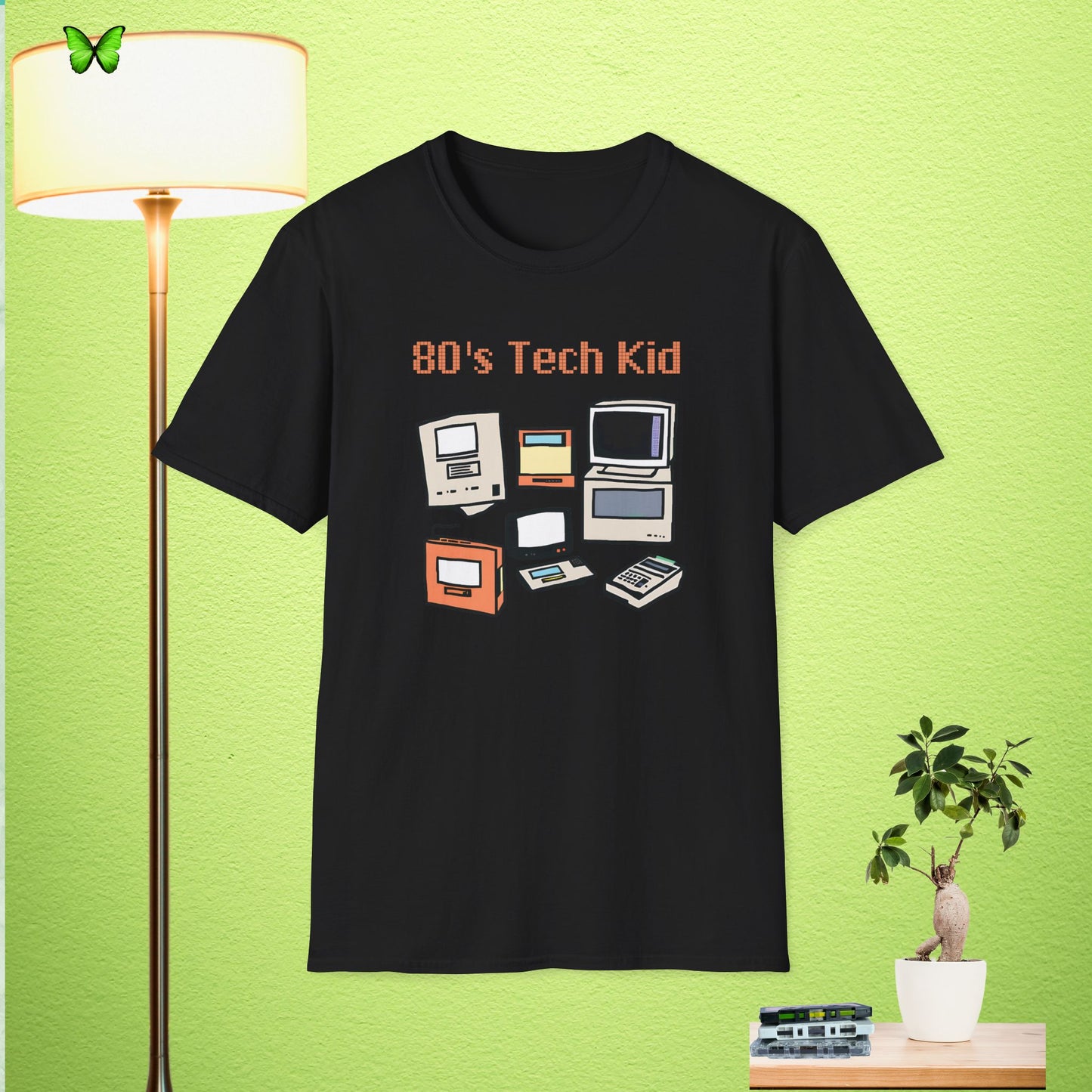 80's Tech Kid Unisex Softstyle T-Shirt