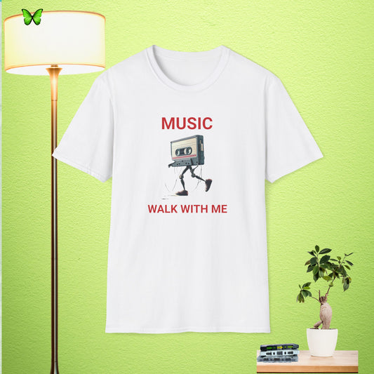 Vintage Music Walk With Me Unisex T-Shirt