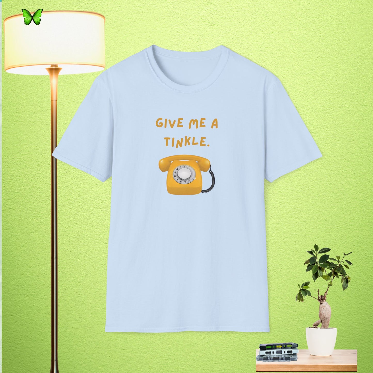 Funny Give Me a Tinkle Unisex Softstyle T-Shirt