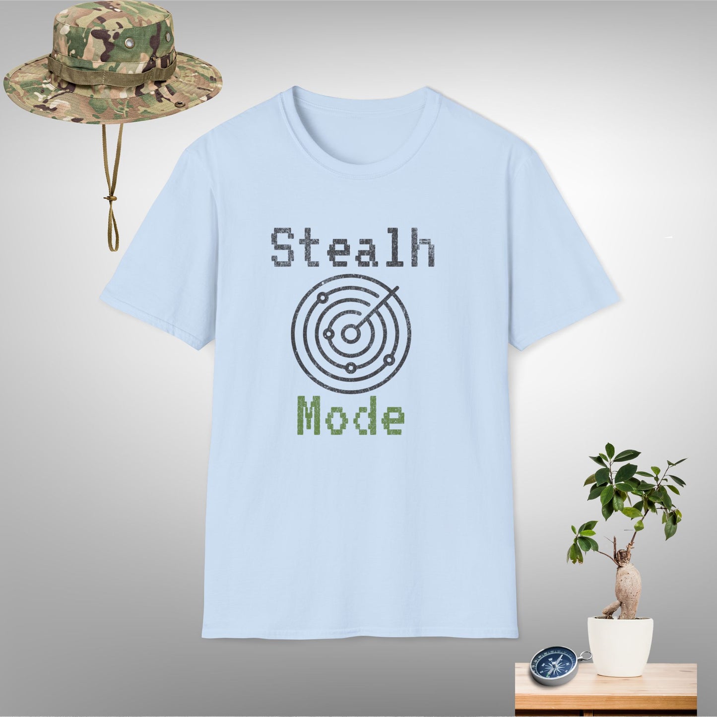 Stealth Mode Unisex Softstyle T-Shirt