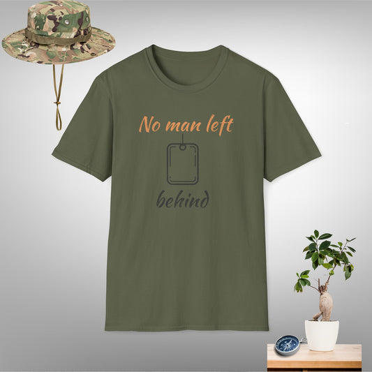 'No Man Left Behind' Unisex Softstyle T-Shirt